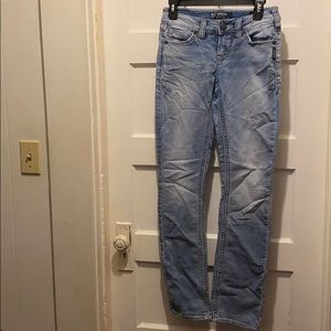 Silver brand mid rise slim boot jeans